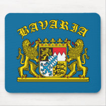 Bavaria Coat of Arms Tshirts and Products Mouse Pad