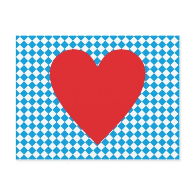 Bavaria heart heart Bavaria Postcards by hera56