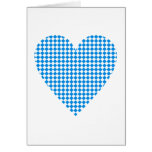 Bavaria heart lozenges Bavaria heart dia. moon Greeting Card