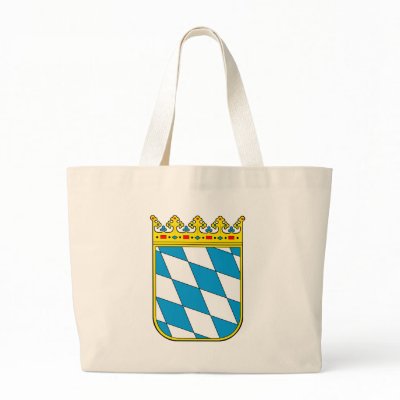 Bavaria lesser coat of arms tote bag by german_pride