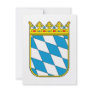 Bavaria lesser coat of arms personalized invites
