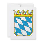 Bavaria lesser coat of arms personalized invites