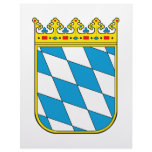 Bavaria lesser coat of arms customized letterhead