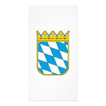 Bavaria lesser coat of arms custom photo card