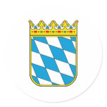 Bavaria lesser coat of arms sticker