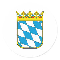 Bavaria lesser coat of arms sticker
