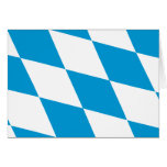Bavaria (Lozengy), Germany flag Cards
