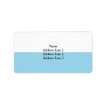 Bavaria (Striped), Germany flag Personalized Address Label