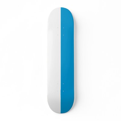 Bavaria (Striped), Germany flag Skate Board Deck by FlagLibrary