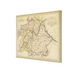 Bavaria, W�rttemberg and Baden Gr Stretched Canvas Print