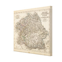 Bavaria, W�rttemberg, Baden, Hohenzollern Canvas Prints