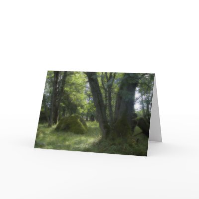Bavarian Forest • Greeting Card by SabineSt