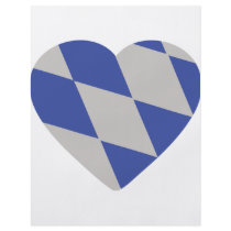 bavarian heart icon flyers