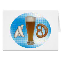 Bavarian snack card