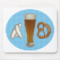 Bavarian snack mousepad