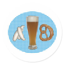 Bavarian snack sticker