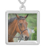 Bay Arab Horse Necklace