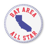 Bay Area All Star Fridge Magnets