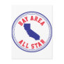 Bay Area All Star Post Card