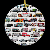 Bay Area Graffiti Trucks ornaments