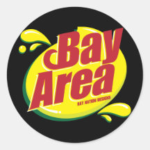 Bay Area SD Round Stickers