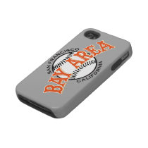 Bay Area SF Grey iPhone 4/4S Tough Iphone 4 Cover
