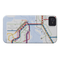 Bay Area Transit Map - San Francisco-Oakland