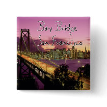 Bay Bridge, San Francisco, California buttons