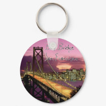 Bay Bridge, San Francisco, California keychains by BizzBags Bay Bridge, San Francisco, California keychains