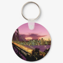 Bay Bridge, San Francisco, California keychains by BizzBags Bay Bridge, San Francisco, California keychains