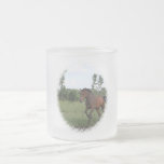 Bay Horse Frosted Mug