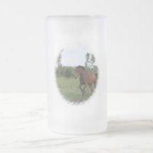 Bay Horse Frosted Mug