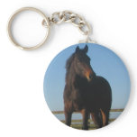 Bay Horse Keychain
