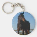 Bay Horse Keychain