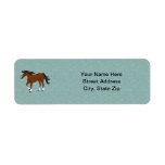 Bay Horse Return Address Labels