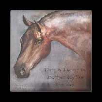 Bay Horse Magnet