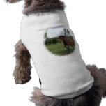 Bay Horse on Dog Clothing