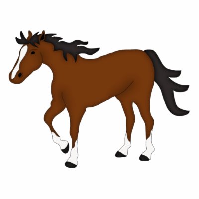 Bay Horse Photo Sculpture by crittercircus