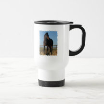 Bay Horse Plastic Travel Mug