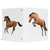 Bay Horses Binder