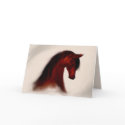 "Bay Mare" ~ Holiday Greeting Card by ColtsCanines "Bay Mare" ~ Holiday Greeting Card