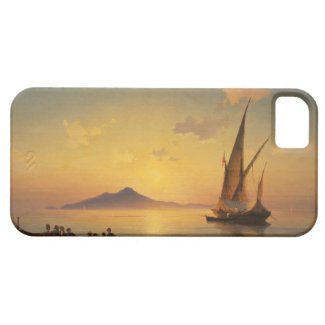 Bay of Naples Ivan Aivazovsky seascape waterscape iPhone 5 Covers
