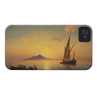 Bay of Naples Ivan Aivazovsky seascape waterscape iPhone 4 Cover