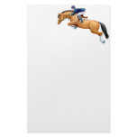 Bay Show Jumper Horse Stationery
