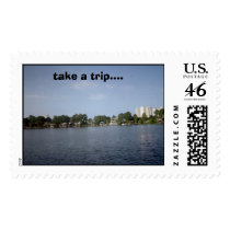 bay, take a trip.... postage