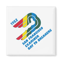 Bay To Breakers 1982 Magnets