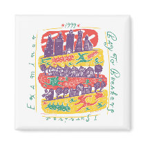 Bay To Breakers 1992 Magnets