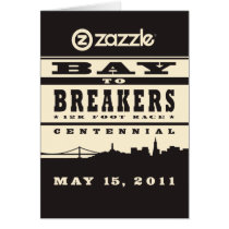 Bay To Breakers Greeting Cards