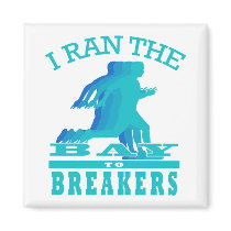Bay To Breakers Commemorative Gear Fridge Magnet