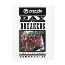 Bay To Breakers Commemorative Gear Post Card
